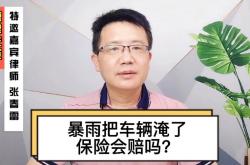 汽车被水淹了保险能赔吗