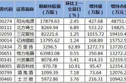 天赐材料北向资金变动分析报告